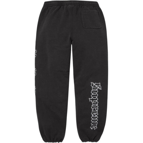 SUPREME x CHICAGO WHITE SOX BLACK PANTS