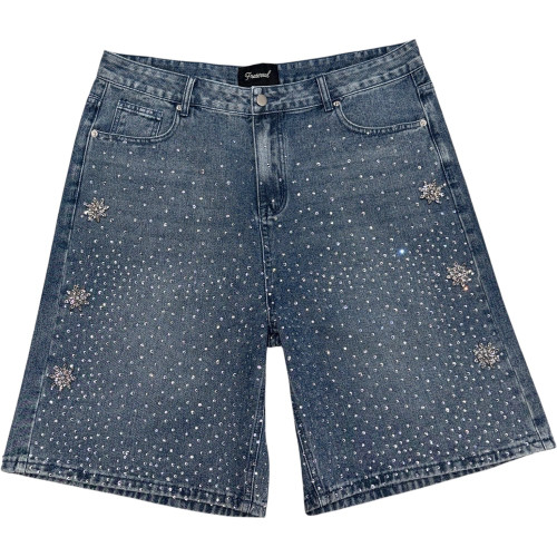 FRATERNAL WASHED BLUE ASTRO JORTS