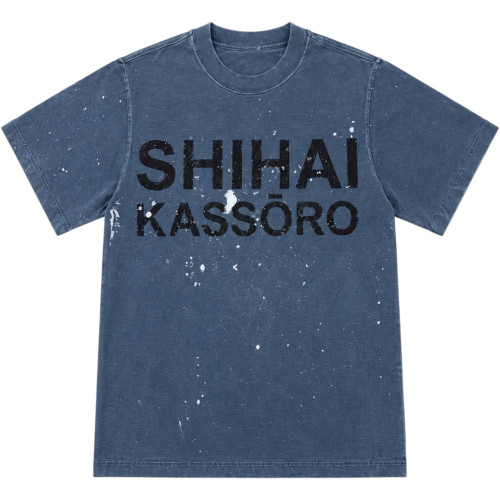 SHIHAI KASSORO BLUE ESSENTIALS TEE