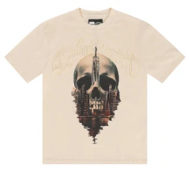 GODSPEED BONE WASH SKYLINE TEE