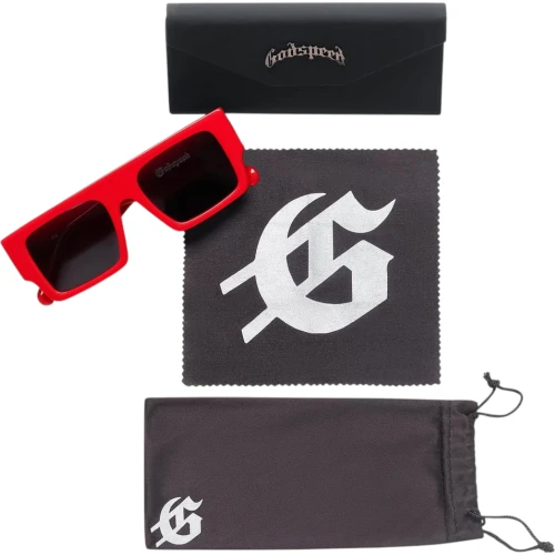 GODSPEED FIRE RED OG SUNGLASSES