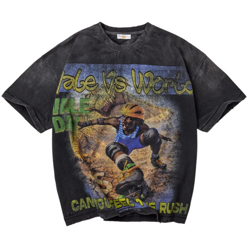 VALE FOREVER BLACK RUSH TEE