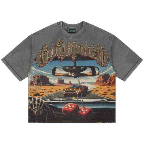 GODSPEED GREY ON THE RUN II TEE