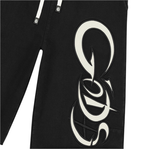 GODSPEED BLACK NEW AGE 3QTR SHORTS