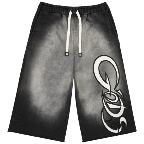 GODSPEED BLACK WASH NEW AGE 3QTR SHORTS