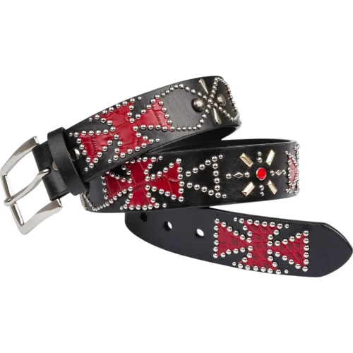 GARMENTS DISTRICT DÈ DÈ STUDDED BELT