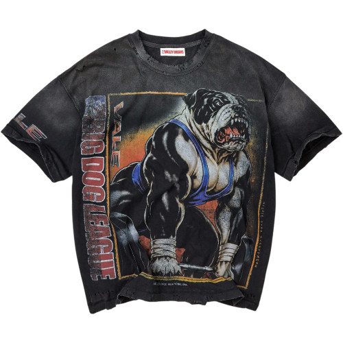 VALE FOREVER BLACK HEAVYWEIGHT TEE