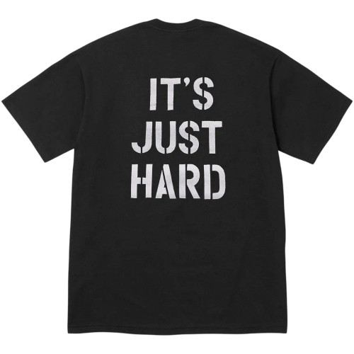 SUPREME BLACK HARD TEE