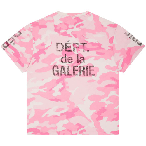 GALLERY DEPT. PINK CAMO FRENCH COLLECTOR TEE