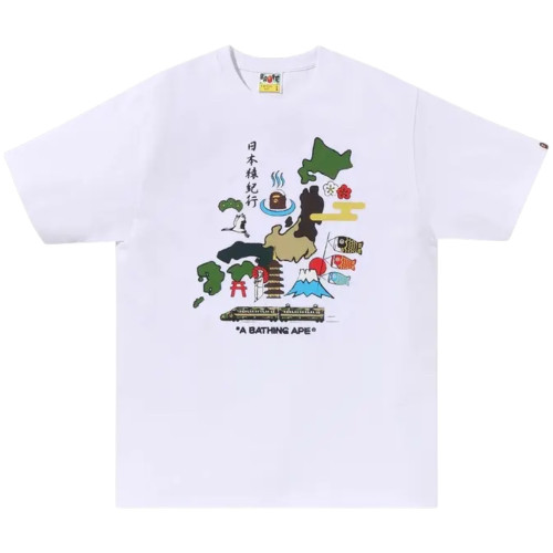 BAPE WHITE JAPAN CULTURE TEE