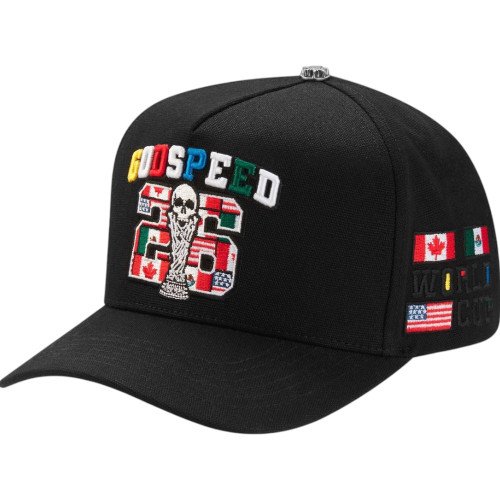 GODSPEED BLACK '26 WORLD CUP HAT