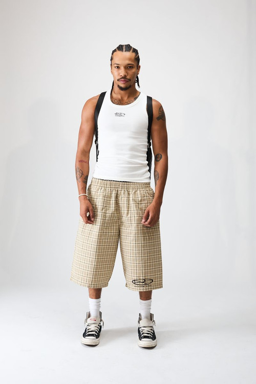 BOREDOM KILLS KHAKI BK LOUNGE SHORTS