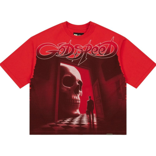 GODSPEED RED FATE'S DOORSTEP TEE