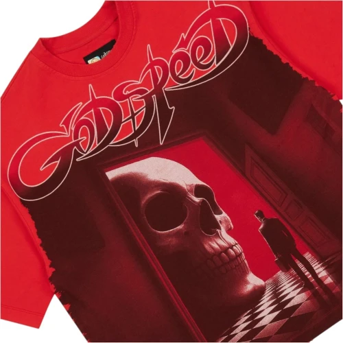 GODSPEED RED FATE'S DOORSTEP TEE