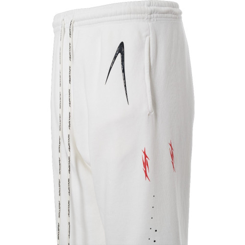 HELLSTAR WHITE HYPE FLIGHT 3/4 SHORTS