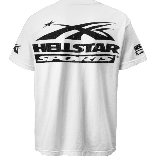 HELLSTAR WHITE BEAT US TEE