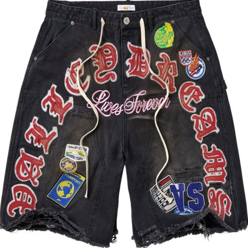 VALE FOREVER BLACK WORKSHOP JORTS