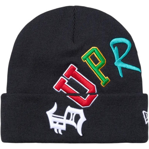 SUPREME NEW ERA NAVY ARC BEANIE