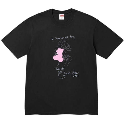 SUPREME BLACK PARIS TEE