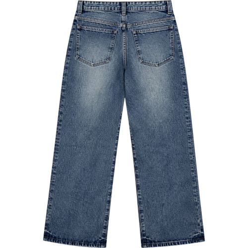 SHIHAI KASSORO VINTAGE BLUE SKITZO DENIM JEANS