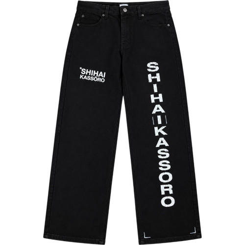SHIHAI KASSORO SKITZO SIGNATURE  DENIM JEANS
