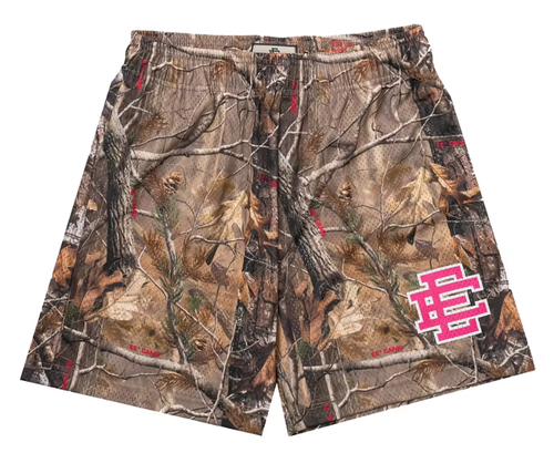 ERIC EMANUEL PINK CAMO SHORTS