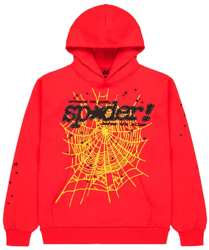 SP5DER RED P*NK V2 HOODIE