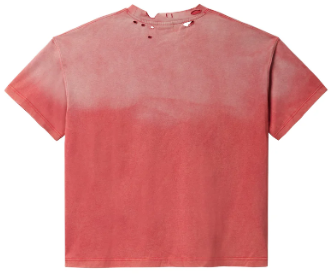 VALE FOREVER RED THRASHED SUN TEE