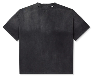 VALE FOREVER BLACK THRASHED SUN TEE