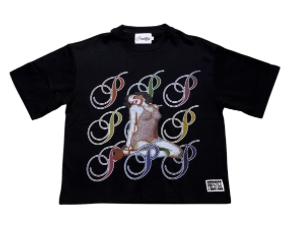 LADIES ARE PRESTIGE TEE BLACK