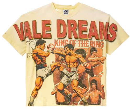 VALE FOREVER CREAM SUN SHATTERED FIST TEE