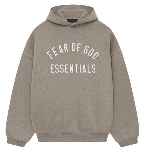 ESSENTIALS HEATHER FLEECE HOODIE