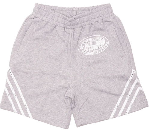 PRESTIGE GREY BIG P SHORTS