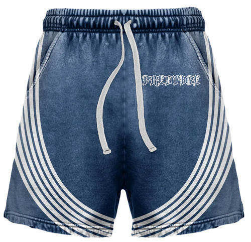 PRESTIGE BLUE STRIPED SHORTS