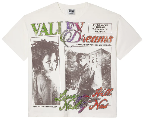 VALE FOREVER POETRY TEE