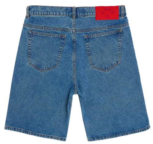 SP5DER OG LOGO DENIM SHORTS
