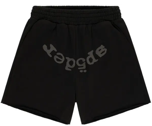 SP5DER BLACK PHANTOM OG WEB V2 SHORTS