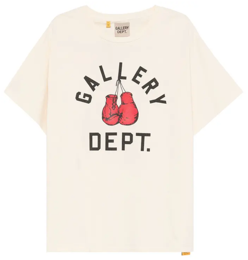 GALLERY DEPT. CREAM BOXING MERCH TEE