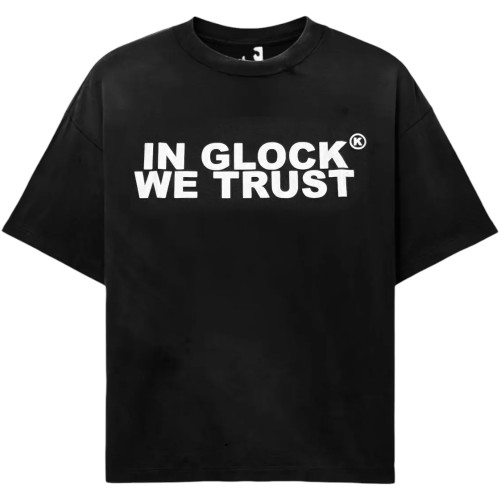 KIXKZ BLACK/WHITE IN DRACO WE TRUST TEE
