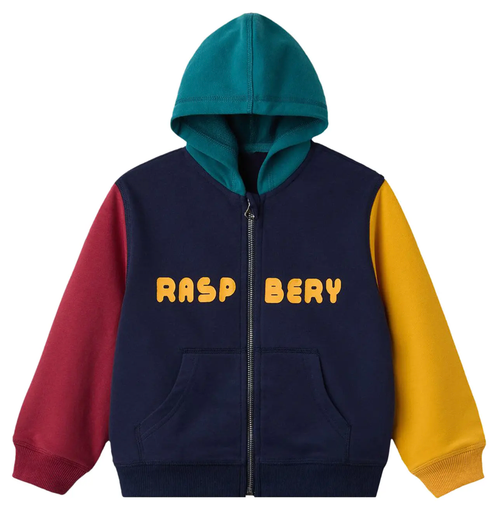 GV GALLERY KIDS COLOR BLOCK ZIP