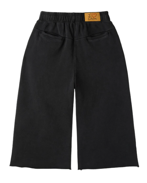 HMDD FLOWER STUDDED 3/4 SHORTS