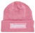 SUPREME X NEW ERA PINK BOX LOGO BEANIE