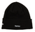 SUPREME BLACK NEW ERA SCRIPT BEANIE