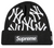 SUPREME X NY YANKEES X NEW ERA BLACK BOX LOGO BEANIE