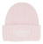 SUPREME LIGHT PINK CHUNKY RIBBED CLASSIC LOGO BEANIE