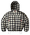 GV GALLERY PLAID PUFFER WATERPROOF COAT