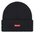 SUPREME X NEW ERA NAVY BOX LOGO BEANIE (FW25)