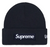 SUPREME X NEW ERA NAVY BOX LOGO BEANIE (FW25)