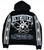 RETROVERT BLACK STUDDED DESTRUCTION HOODIE
