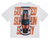 GODSPEED WHITE TRACK MODE MIAMI SUPER RUN TEE
